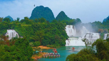 成都出发广西7日自驾游：广西金滩-德天大瀑布-万峰林7日自驾游-推荐