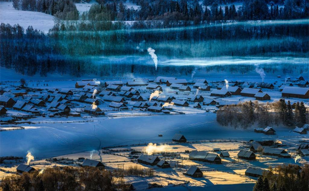 新疆阿勒泰集合6日自驾游：禾木+喀纳斯+乌伦古湖+冰雪大世界