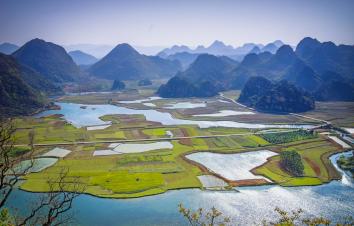 成都出發(fā)云南6日自駕游：元謀土林-撫仙湖-普者黑-羅平油菜花6日暢玩云南環(huán)線(xiàn)自駕游-游推薦