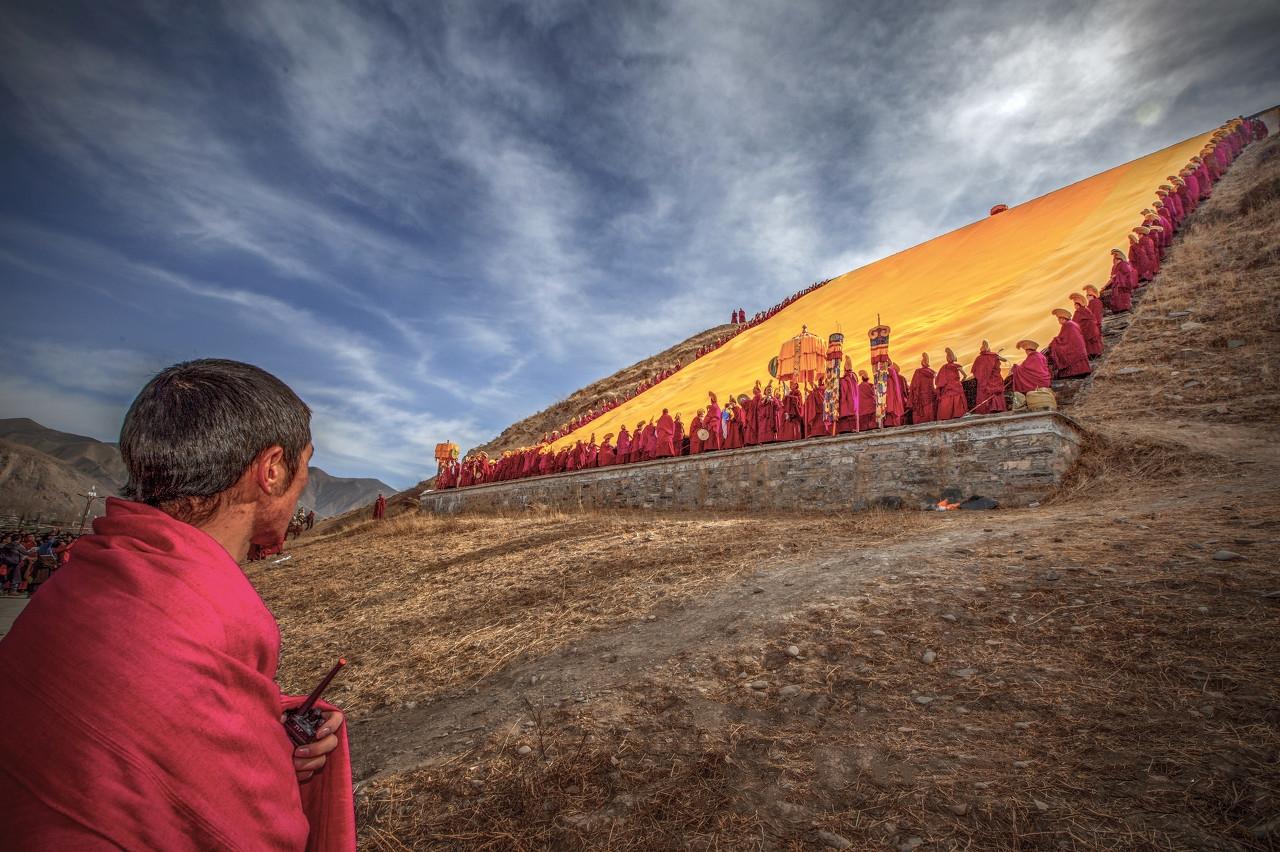 兰州出发探秘毛兰姆5日自驾：毛兰姆大法会+晒佛节+法舞+亮宝节+酥油花展+手绘唐卡+拉卜楞寺+郎木寺自驾游