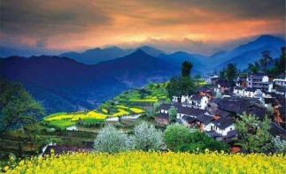 北京出發(fā)江西婺源油菜花落地租車4日自駕游，北京出發(fā)往返火車高鐵臥鋪?zhàn)择{游