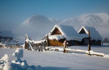 阿勒泰起止北疆日落地自驾：阿尔泰将军山-喀纳斯-禾木村-福海5日冬日北疆自驾游-游推荐