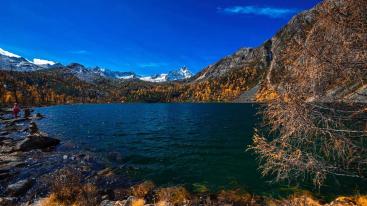 成都出发川西秘境4日自驾游：莫斯卡村-党岭-葫芦海-四姑娘山-丹巴4日拼车自驾-推荐