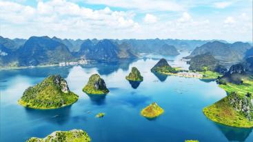 广东出发广西5天自驾游：容州古城-靖西鹅泉-德天跨国瀑布-通灵大峡谷5天休闲自驾游-推荐