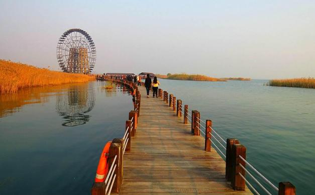 山东出发自驾江苏5日游：水上七彩衫林·-溧阳1号彩虹公路-太湖东西山岛-锡惠古镇-苏北沿海湿地休闲5日游