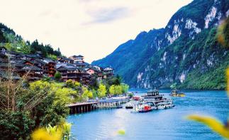 重庆酉阳桃花源2日自由行：叠石花谷+桃花源+乌江画廊游船2日春夏自由行自驾游