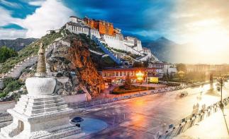 蘭州集合甘藏線11日自駕游：三江源-新寨瑪尼石城-尕爾寺-然烏湖-布達拉宮11日甘南西藏自駕游自駕游