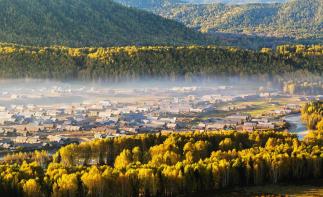 烏魯木齊集合秋季北疆9日自駕：可可托海-喀納斯-禾木-魔鬼城-賽里木湖9日落地自駕游自駕游