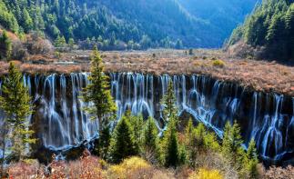 全國(guó)出發(fā)成都集結(jié)川西小環(huán)線：童話世界九寨溝-人間瑤池黃龍-最近的遙遠(yuǎn)達(dá)古冰川-層林盡染畢棚溝7日賞秋自駕游