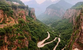 林州集合紅旗渠+太行掛壁公路5日自駕游：林州紅旗渠+太行5大掛壁公路+晉城旋渦公路5日自駕游自駕游