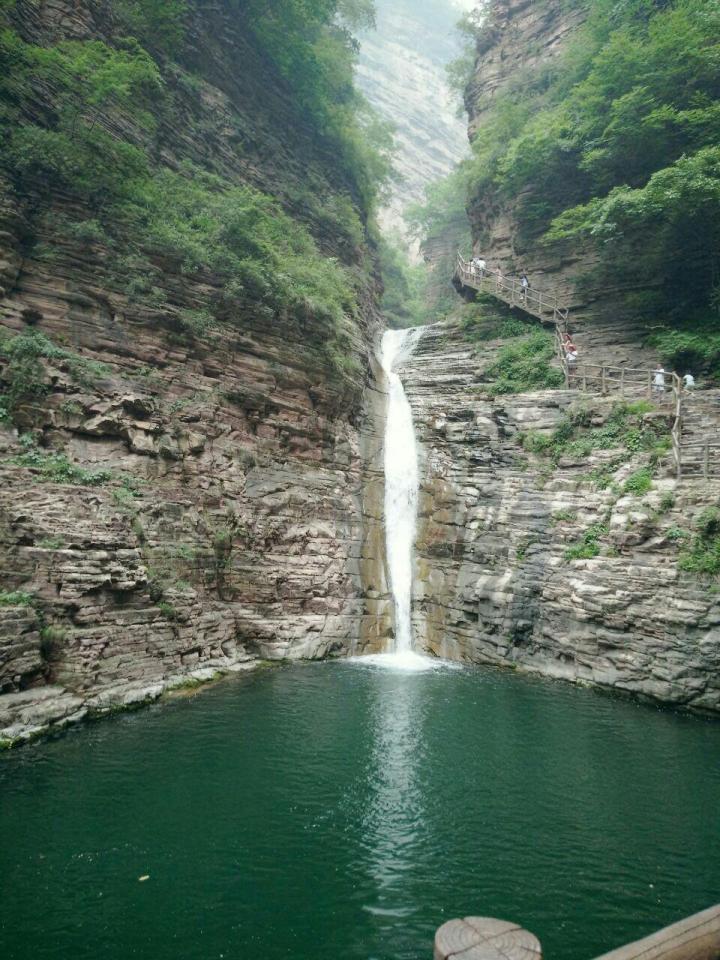 足迹 林州自驾游论坛 太行大峡谷景区有着典型的北方山水特色,除了