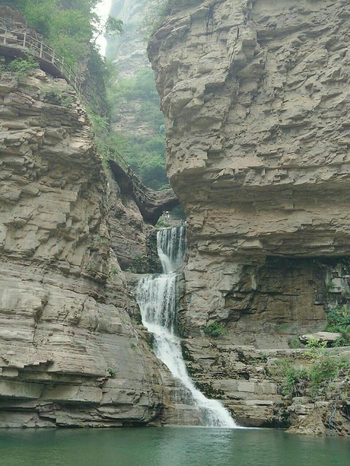 足迹 林州自驾游论坛 太行大峡谷景区有着典型的北方山水特色,除了