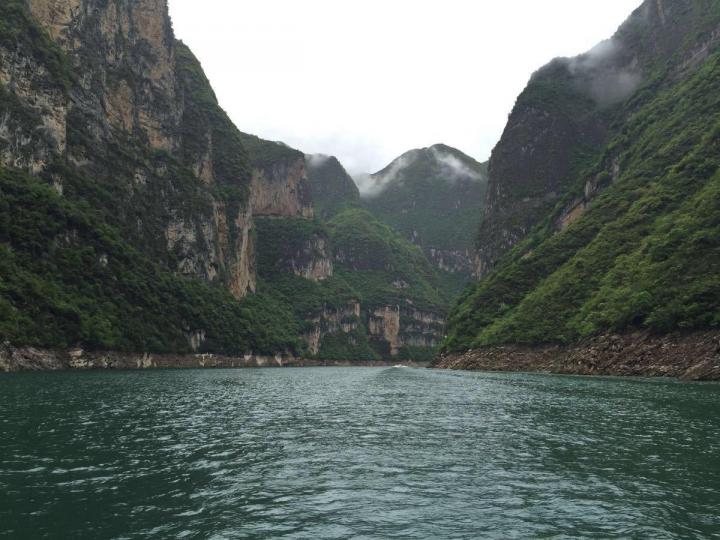 巫山小三峡在长江三峡的巫峡段,是大宁河流经巫山县后