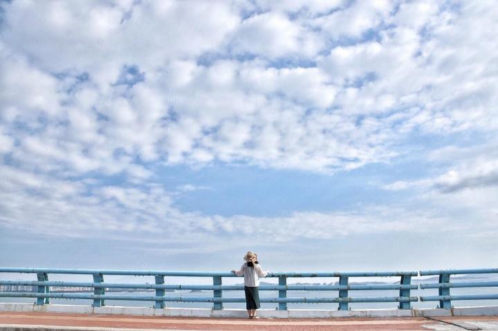 东山岛是周末看海的好地方.美艳的碧海蓝天,意境十足