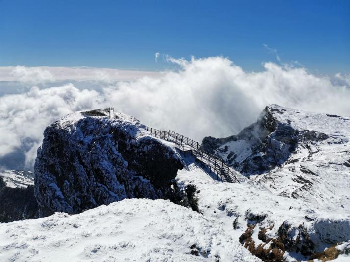 禄劝轿子雪山图片