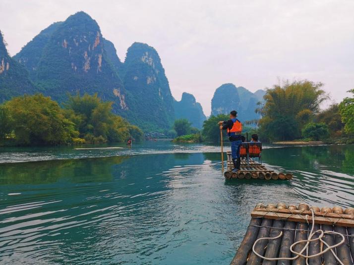 陽朔遇龍河